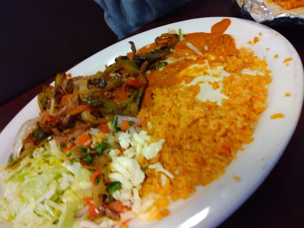 Beef Chicken Fajitas