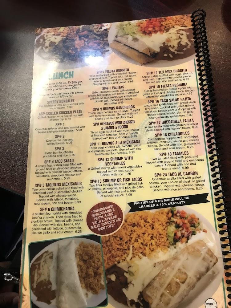 Fiesta Jalisco Mexican Grill Menu image 3